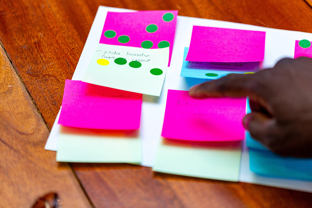 Co-creation workshop in progress
