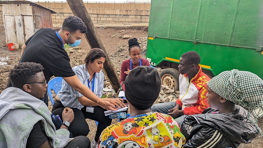 Field research with entrepreneurs and stakeholders