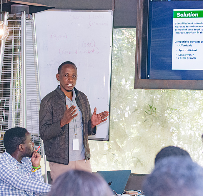 Business incubation session